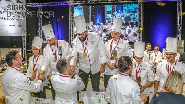 Jakub Kasprzak zwyciężył w prestiżowym konkursie kulinarnym Bocuse d'Or Poland 2021