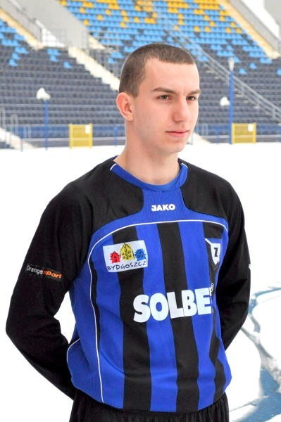 Tomasz Stachewicz w drugiej drużynie Zawiszy był kapitanem zespołu