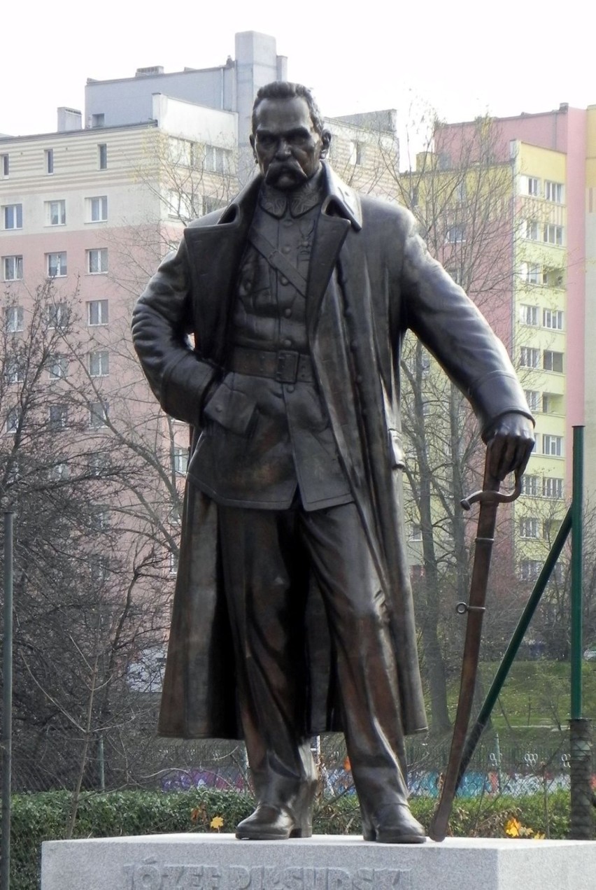 Nowy pomnik Marszałka Józefa Piłsudskiego w Gdyni. Fot....