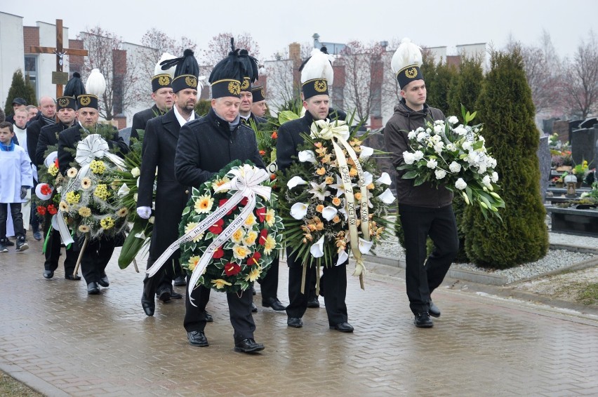 Pogrzeb trzech górników z ZG Rudna