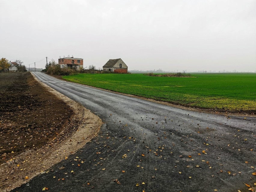 Ukończone drogi w gminie Damasławek