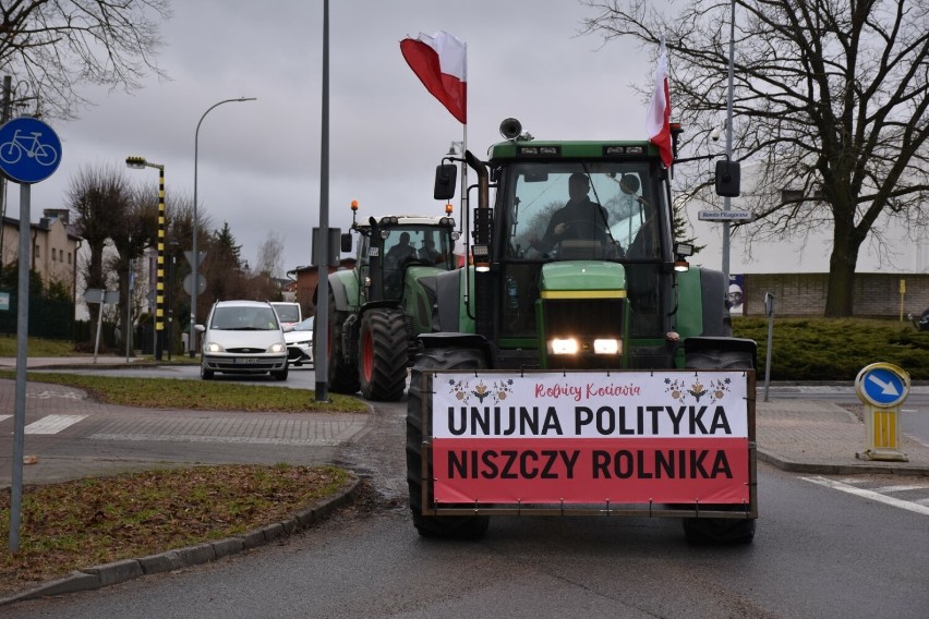 Rolnicy z powiatu starogardzkiego włączyli się do ogólnopolskiego protestu 