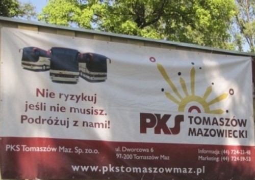 Zatrzymany kierowca był pracownikiem PKS Tomaszów Maz.