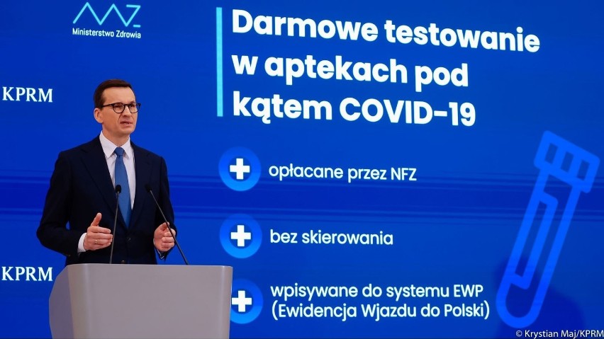 Knferencja premiera Mateusza Morawieckiego i ministra...