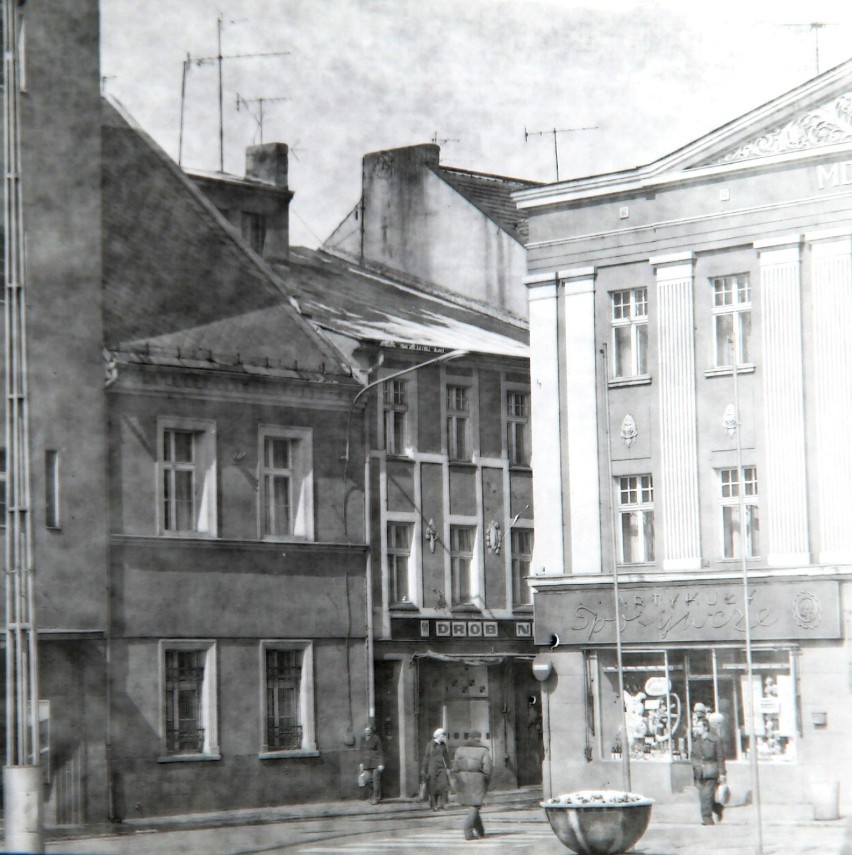 Rybnicki rynek z lat 70 i 80 na fotografiach Leona Majsiuka