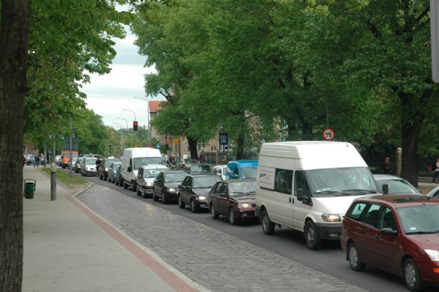 Korki na al. Niepodległości