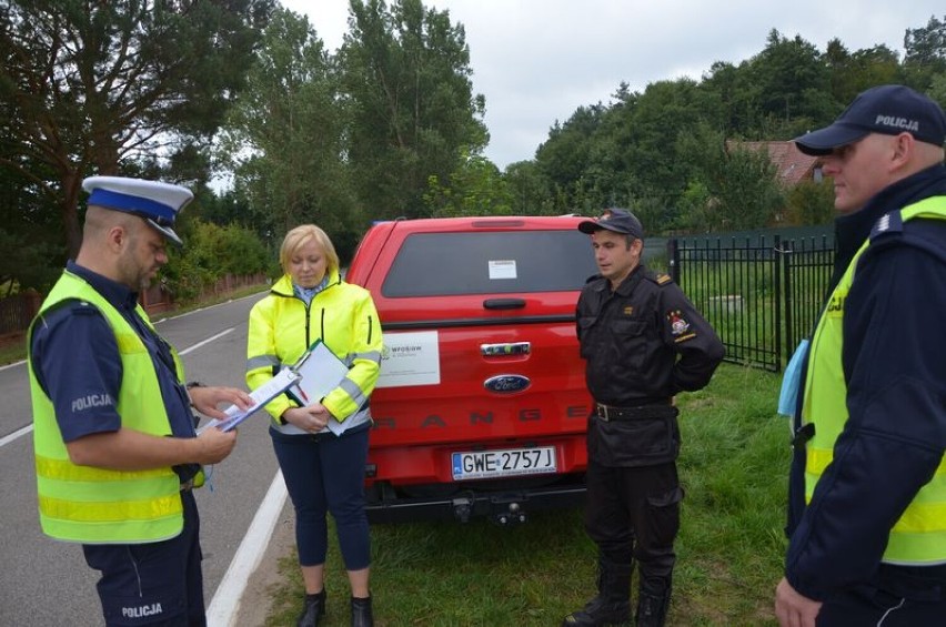 Śmiertelny wypadek w Nadolu. Komisja pracowała na miejscu zdarzenia| ZDJĘCIA