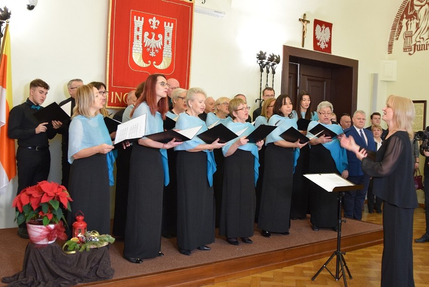 Inowrocław. Spotkania świąteczno-noworoczne w ratuszu. Życzenia od prezydenta miasta dla przedstawicieli różnych środowisk