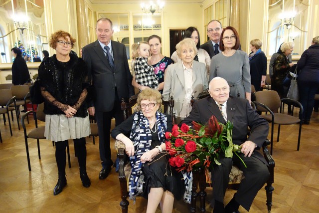 Maria i Henryk Gołębiowski ślub brali 29 grudnia 1945 roku w łódzkiej katedrze