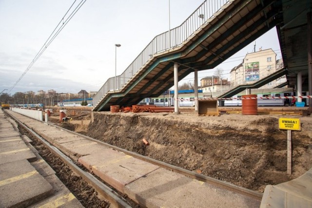 Dworzec Szczecin Główny w przebudowie