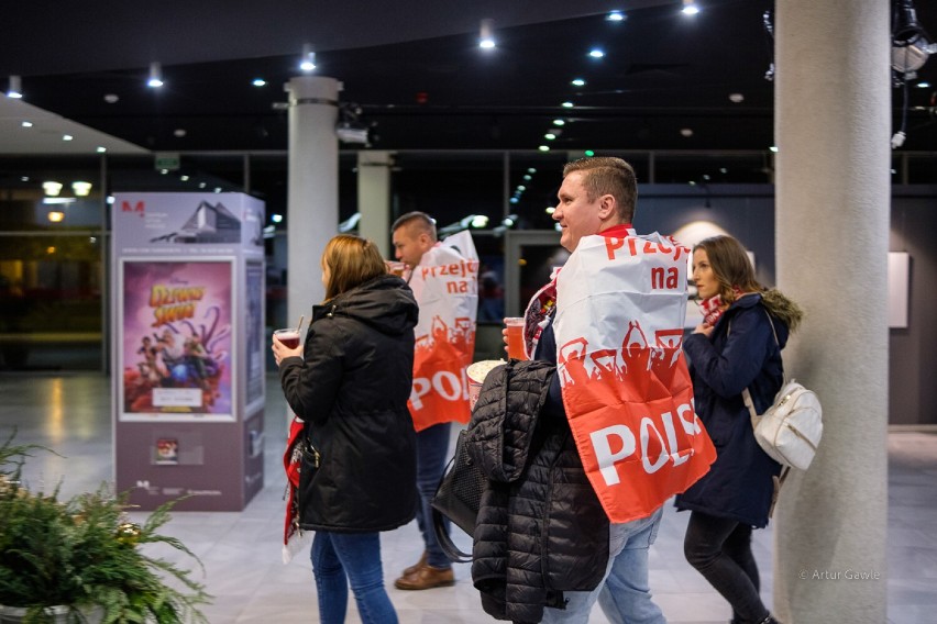 Strefa kibica w Tarnowie podczas mundialowego meczu Polska -...