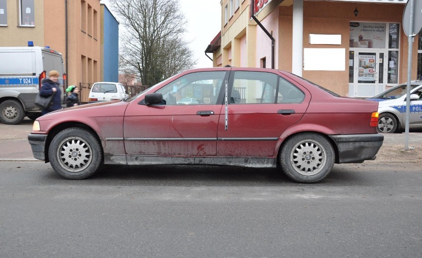 Wypadek w Piszu. Samochód potracił pieszą