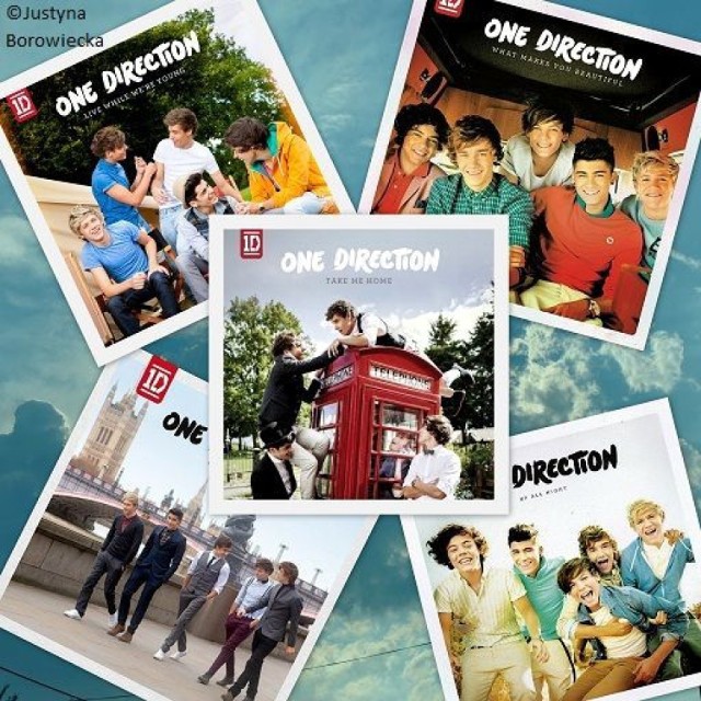 okładki płyt -One Direction