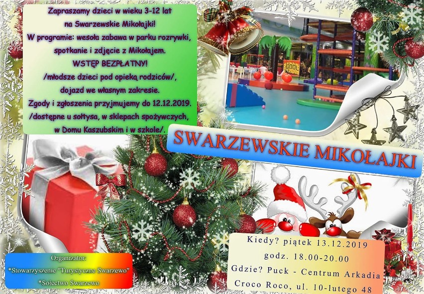 - Serdecznie zapraszamy dzieci na swarzewskie mikołajki -...