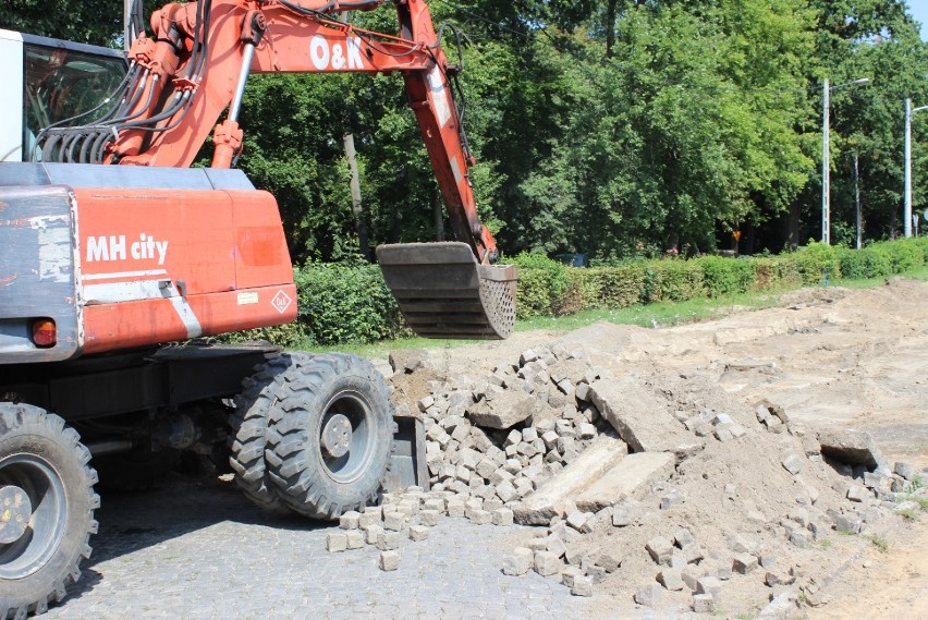 Trwa remont ul. Garnizonowej w Skwierzynie [ZDJĘCIA]