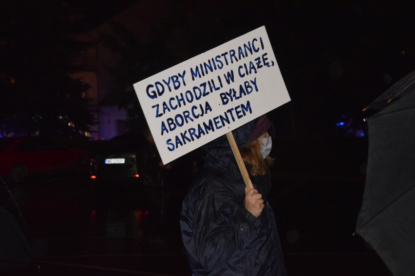 Strajk Kobiet 2020 w Aleksandrowie Kujawskim