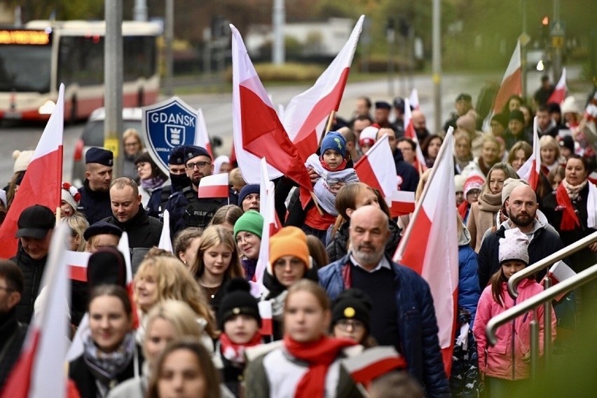 Siedlecka Parada Niepodległości w Gdańsku