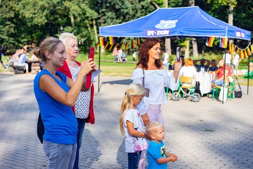 Piknik z językiem niemieckim w sycowskim parku