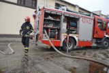 Pożar w fabryce papieru przy ul. Dzieci Głogowskich