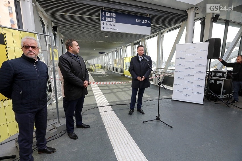 Jest nowy łącznik na Dworcu Głównym w Szczecinie.