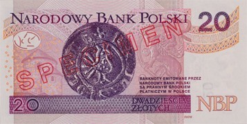 Nowe banknoty w Polsce - 20 złotych [nowy wygląd,...