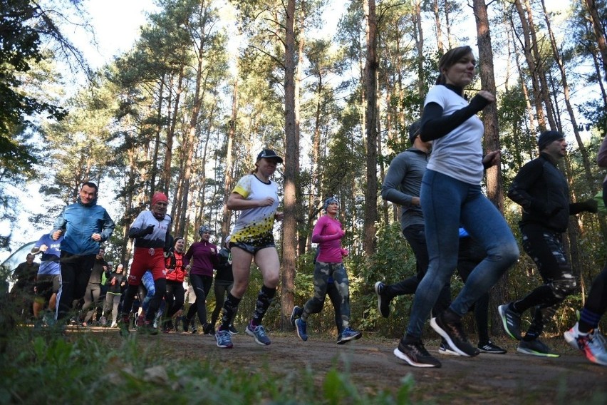 Tradycyjnie w sobotni poranek w lasku na Skarpie w Toruniu...