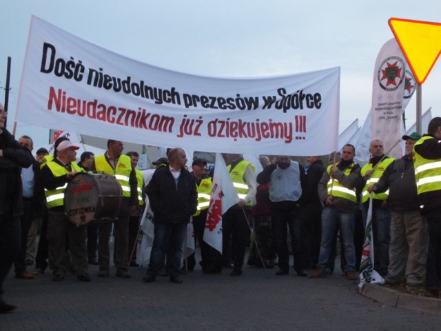 W ub. roku w JSW odbyło się już 5 pikiet protestacyjnych. Będą kolejne?