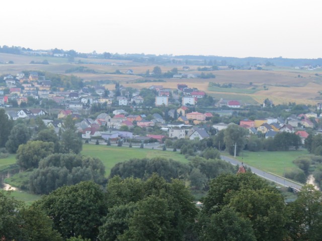 Kurzętnik w powiecie nowomiejskim (widok z góry zamkowej) - to jedna z sześciu gmin wchodzących w skład Brodnickiego Parku Krajobrazowego