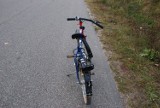 Gmina Parchowo: 7-latka wjechała rowerem pod samochód (ZDJĘCIA)