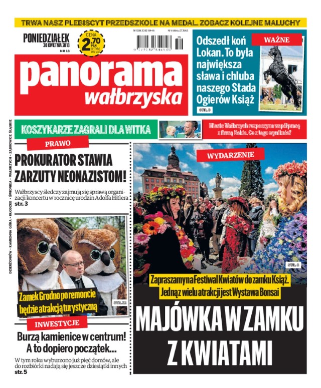 Panorama Wałbrzyska wydanie z 30 kwietnia 2018 r.