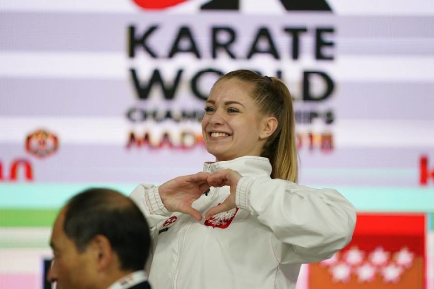 Polka mistrzynią świata w karate! Ale dlaczego nie mogła startować z orzełkiem na stroju?