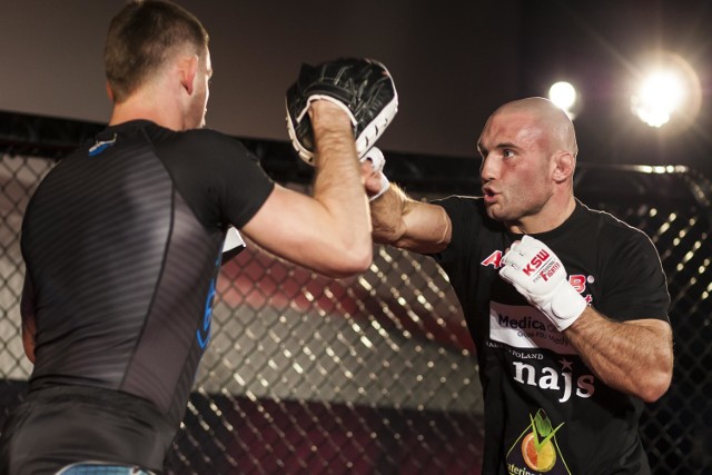 Trening przed KSW 33. Kibice mogli zobaczyć największe gwiazdy [ZDJĘCIA]