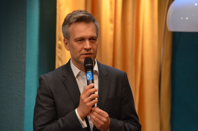 Michał Żebrowski, dyrektor naczelny Teatru 6. piętro. Fot. Weronika Trzeciak