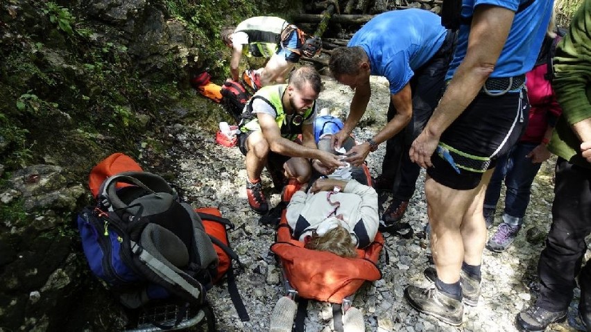 Słowacja. 72-letni turysta z Polski ciężko ranny