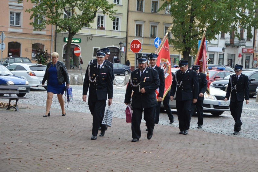 Gorzkie słowa podczas pożegnania komendanta powiatowego PSP w Łowiczu [ZDJĘCIA]