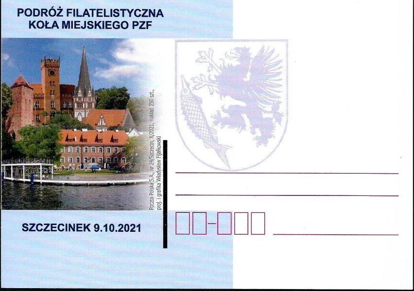 Karta pocztowa zaprojektowana przez Władysława...