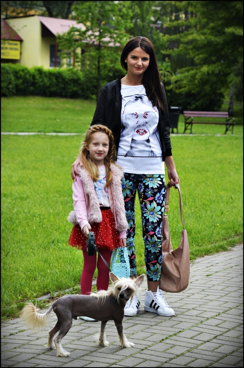 Pani Sabina z córką Milenką
Mój styl na ogół jest sportowy,...