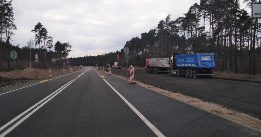 Trwa budowa trasy S5 pomiędzy Bydgoszczą a Nowymi Marzami...