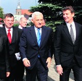 Jerzy Buzek w Nowym Sącz: 'błogosławił' kandydatów z listy PO [ZDJĘCIA]