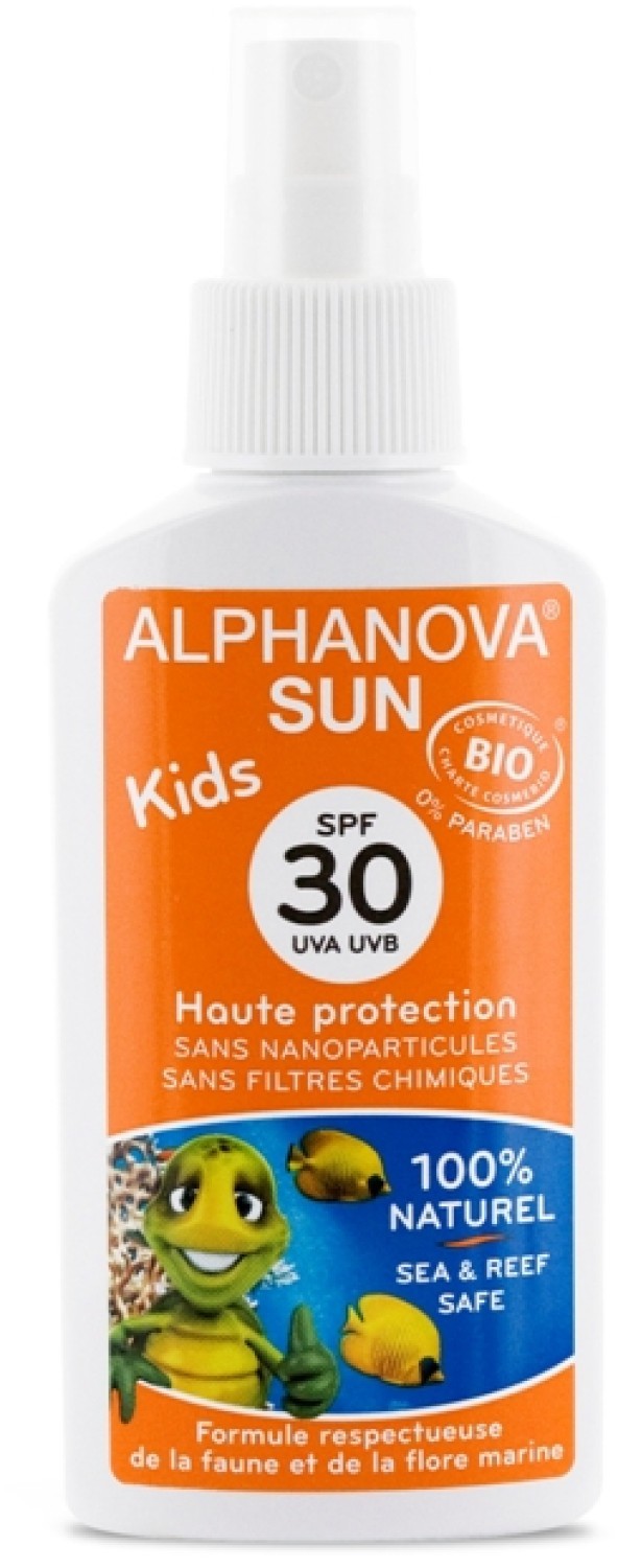 5. Spray przeciwsłoneczny dla dzieci Alphanova Sun Bio spray...