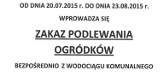 Susza w powiecie piotrkowskim. Gminy wprowadziły zakaz podlewania ogródków z komunalnych wodociągów