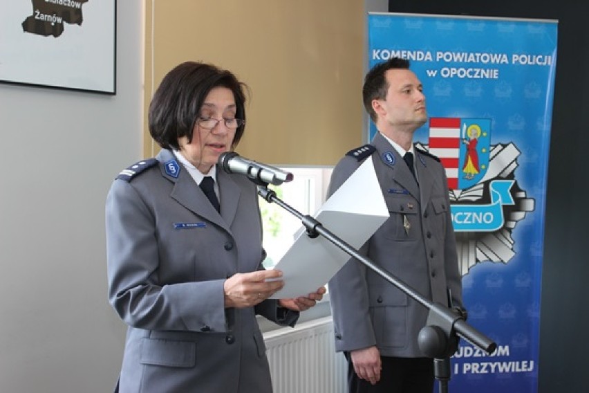 Nowy komendant policji w Opocznie przedstawiony w jednostce....