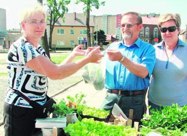 Celina Olma handluje od 15 lat. Woli targ niż galerię kupiecką