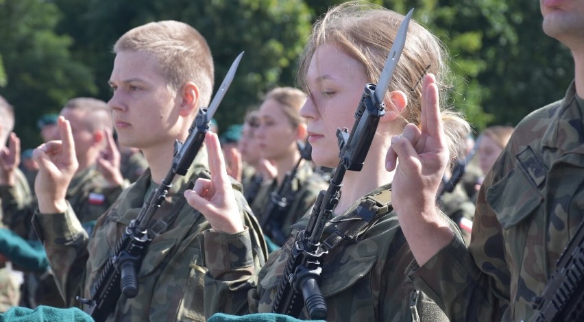 Chełm. Żołnierze Legii Akademickiej złożyli przysięgę. Zobacz zdjęcia