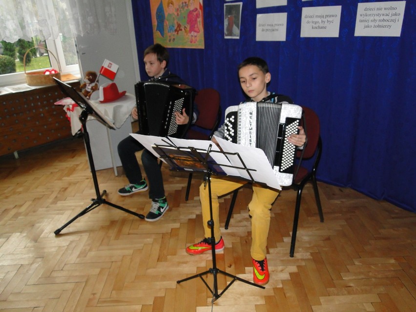 Koncert muzyki polskiej w PP 9 w Radomsku
