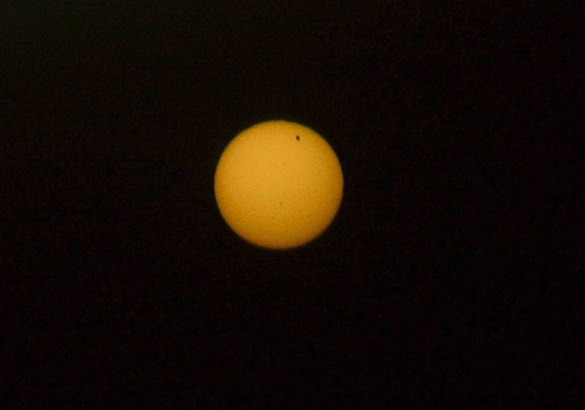 Przejście Wenus na tle tarczy Słońca to tak rzadkie...