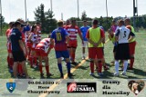 Kalisz: Rugbyści i piłkarze zagrali wspólnie w szczytnym celu. ZDJĘCIA