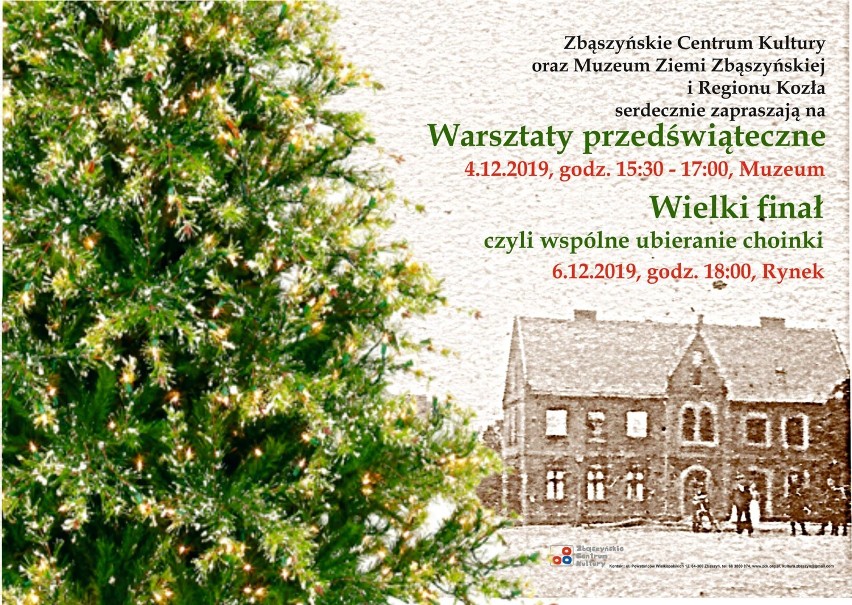 Przedswiąteczne warsztaty - 4 grudnia 2019