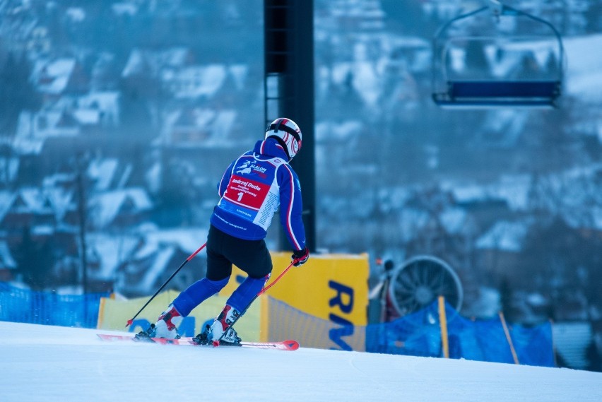 Zakopane. Prezydent przyjechał na narty pod Giewont. Wziął udział w charytatywnym maratonie narciarskim 