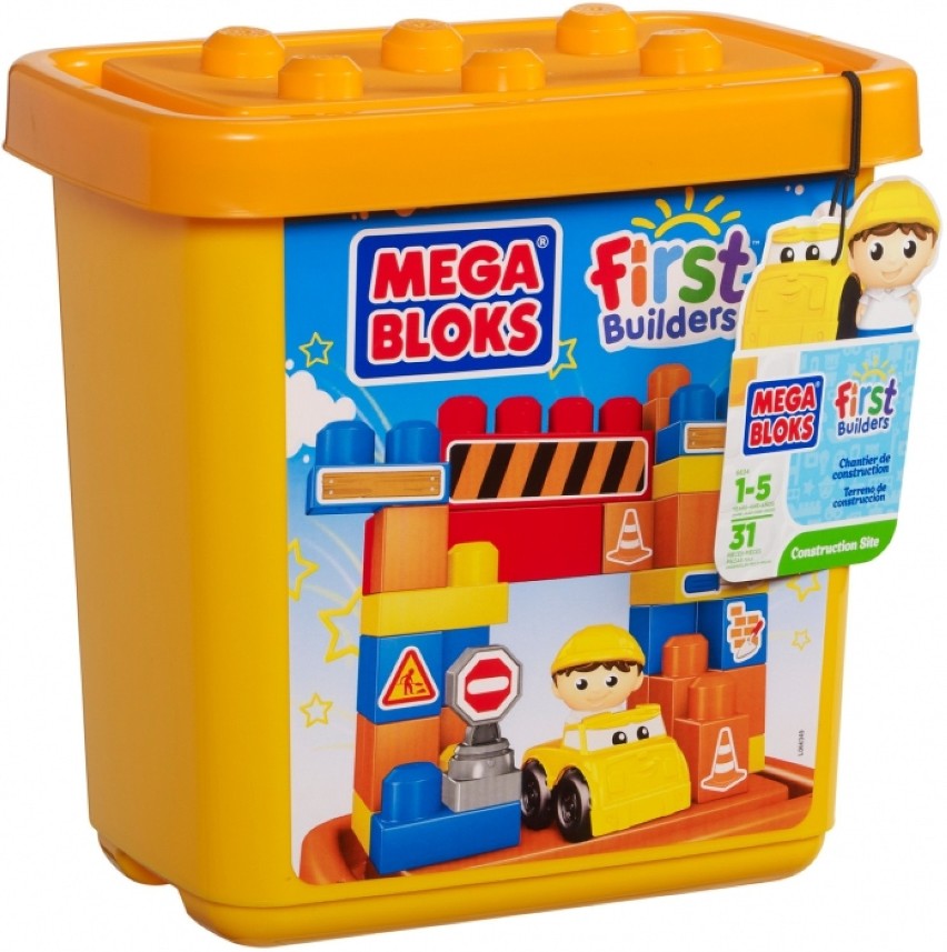 Mega Bloks First Builders Plac budowy